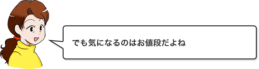でも気になるのはお値段だよね