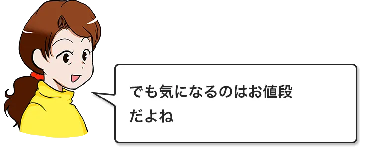 でも気になるのはお値段だよね