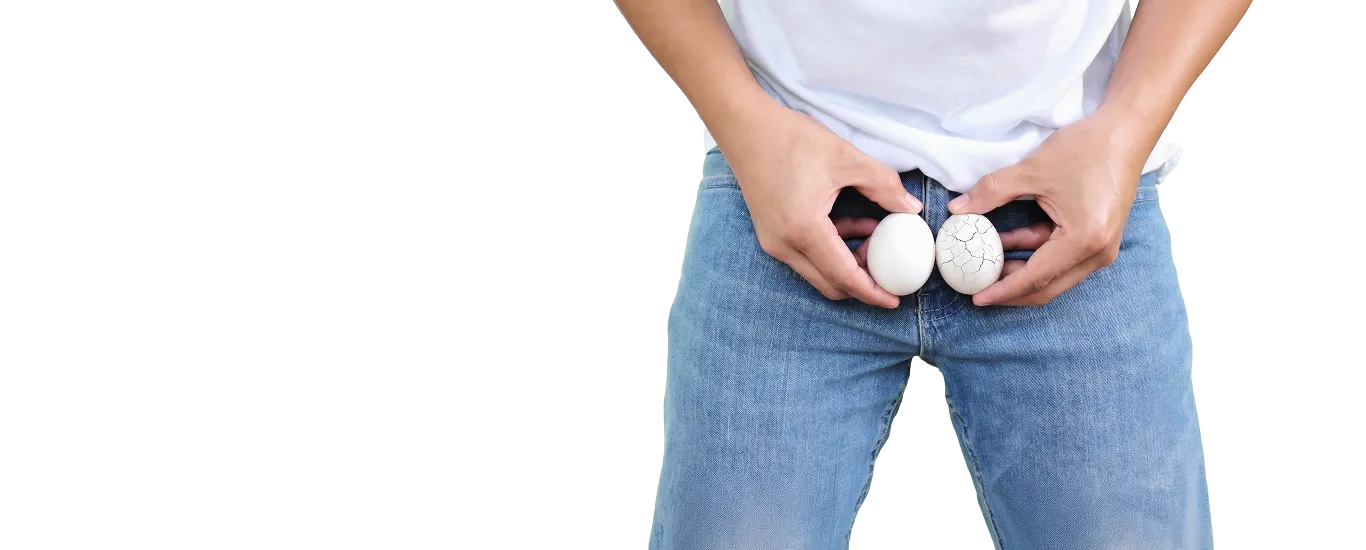 陰嚢の若返りPRPG注射のヒーロー画像