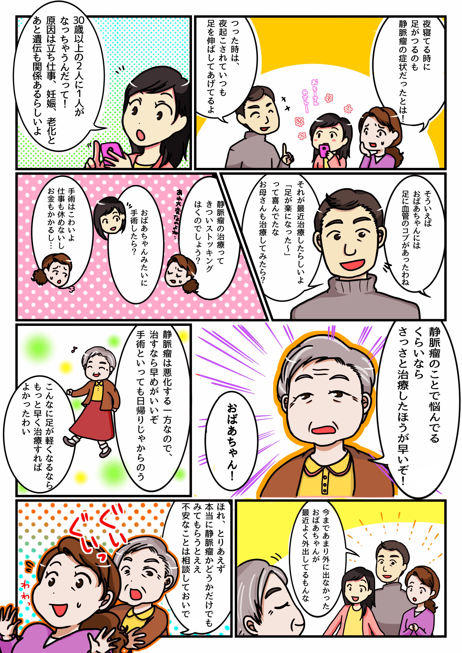 下肢静脈瘤漫画2